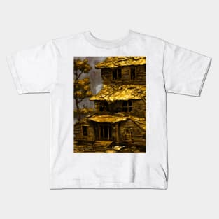 Decrepit House of Gold Kids T-Shirt